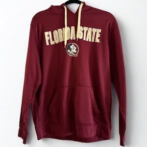 Florida State Seminoles Hoodie Size Medium Colosseum Pullover Sweatshirt Garnet